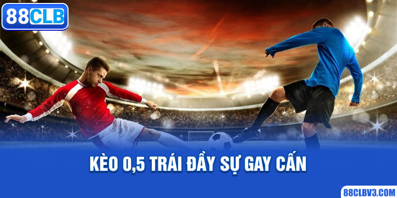 Kèo châu Á - 88CLB Hướng Dẫn Đọc Kèo Chi Tiết Cho Hội Viên Kèo 0,5 trái đầy sự gay cấn